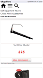 Mobile Screenshot of golf-equipment-review.ukgolfers.com